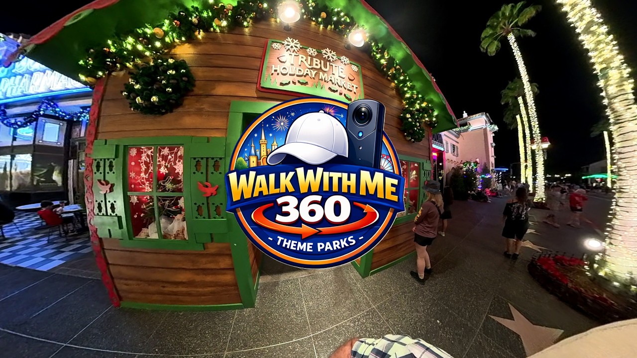 Universal Studios - Christmas - Tribute Store | POV in 360° 4K | VR