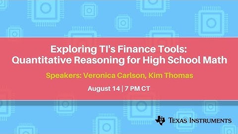 Webinar: Exploring TI