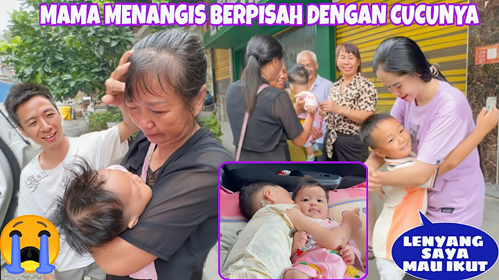WAKTUNYA KAMI BERANGKAT, MAMA DI CHINA MENANGIS TIDAK SANGGUP BERPISAH DENGAN MEIMEI DAN ABIL