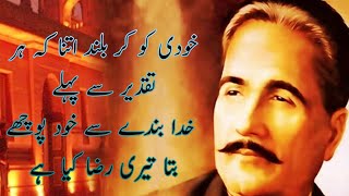 Best Poetry Of Allama Muhammad Iqbal| Allama Iqbal Urdu Poetry Whatsapp Status