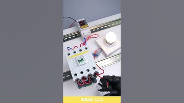 How to Properly Connect a 4P 2NO2NC Contactor to Power a Load.