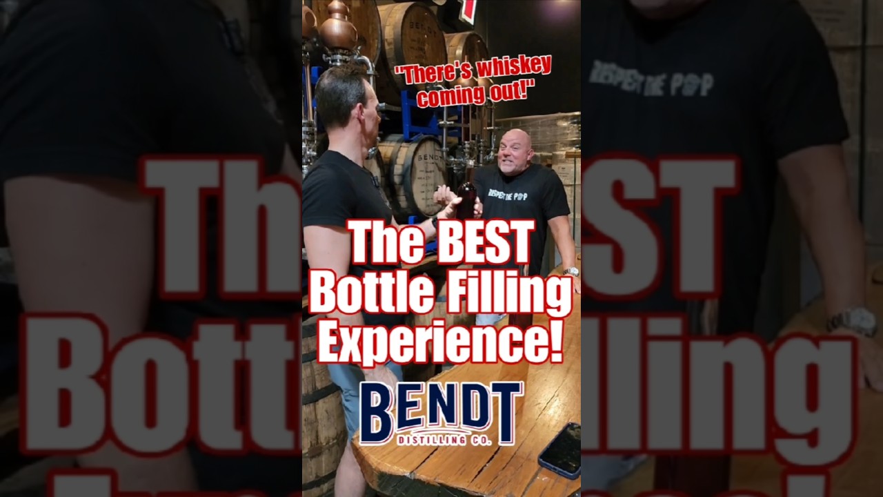 The BEST Bottle Filling Experience! - Bendt Distilling 