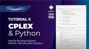 CPLEX & Python Tutorial 5 | Vehicle Routing Problem - VRPTW | INICIALIZAR MODELO