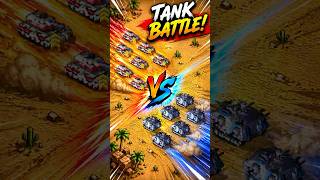 Red Alert 2 - Heavy Rhino Tanks VS Allied Battle Fortress - Command And Conquer