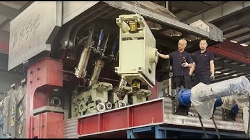 Three-roll reducing & sizing mill