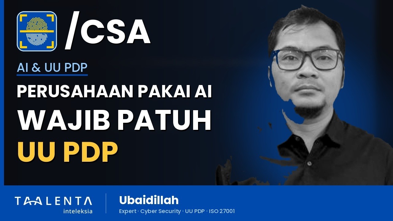Perusahaan Pakai AI? Otomatis Wajib Patuh UU PDP
