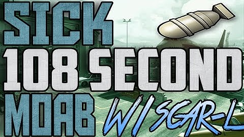 COD Mw3: Sick 108 Second FFA Moab w/Scar-L! (Call of Duty: Modern Warfare 3 PC)