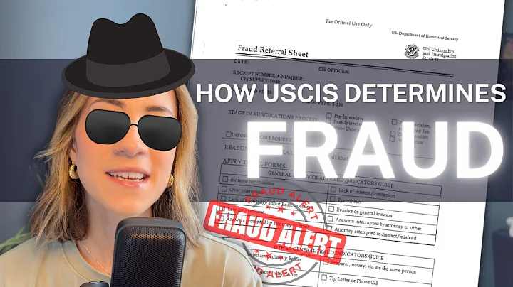 USCIS FRAUD INDICATORS marriage green card 2025