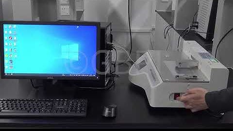 GM-4 Coefficient of Friction Tester operation video