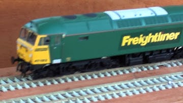 Freightliner class 47193 fitted with SWD DCC sound