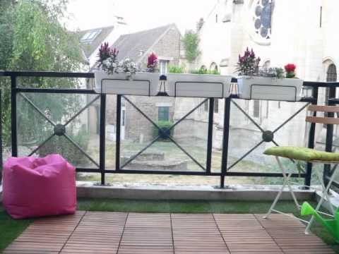 Mmi deco réalise un balcon zen youtube Balcon idées Amenagement
