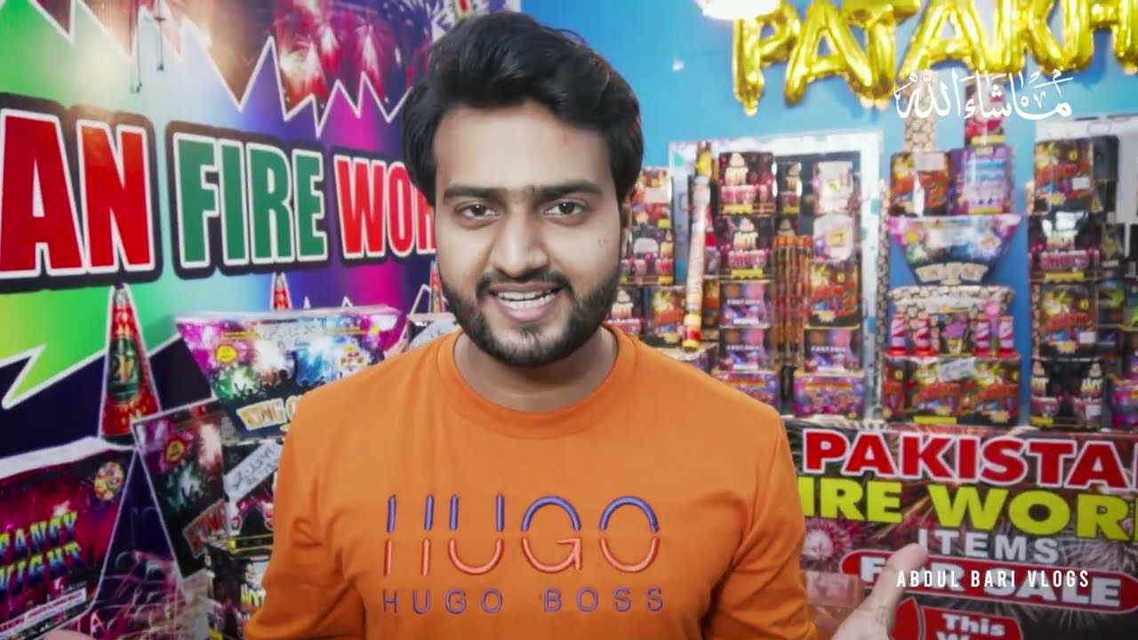 Pakistan Firework Offer 20% Discount on all wedding fireworks in Hyderabad | Abdul Bari Vlogs