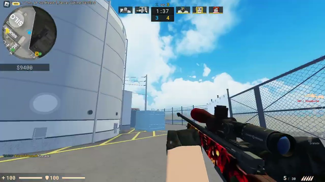 Roblox (CBRO) Soloing this server