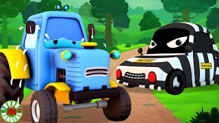 The Tale Of The Lying Tractor &amp; More Cartoon Videos for Kids by Road Rangers