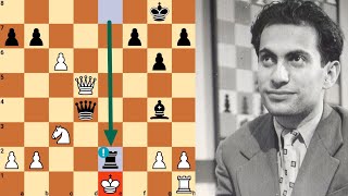 Amazing Attack: Szukszta Janusz vs Mikhail Tal (1956).0-1 #chess #mikhailtal