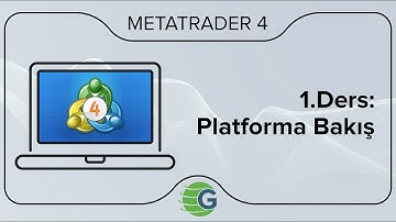 GCM MetaTrader 4 - 1.Ders: Platforma Bakış