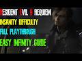 RE9 How to Beat Insanity Difficulty Super Easily (Infinity Guide)