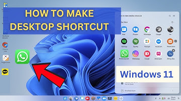 How to Make Desktop Shortcuts - Windows 11/10  Tutorial Tips - Free & Super Easy