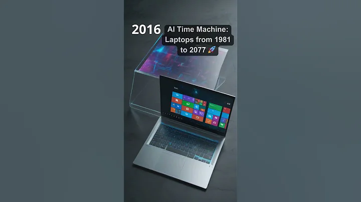 AI Time Machine: Laptops from 1981 to 2077 🚀 | #timelapse #ai #nextgenai