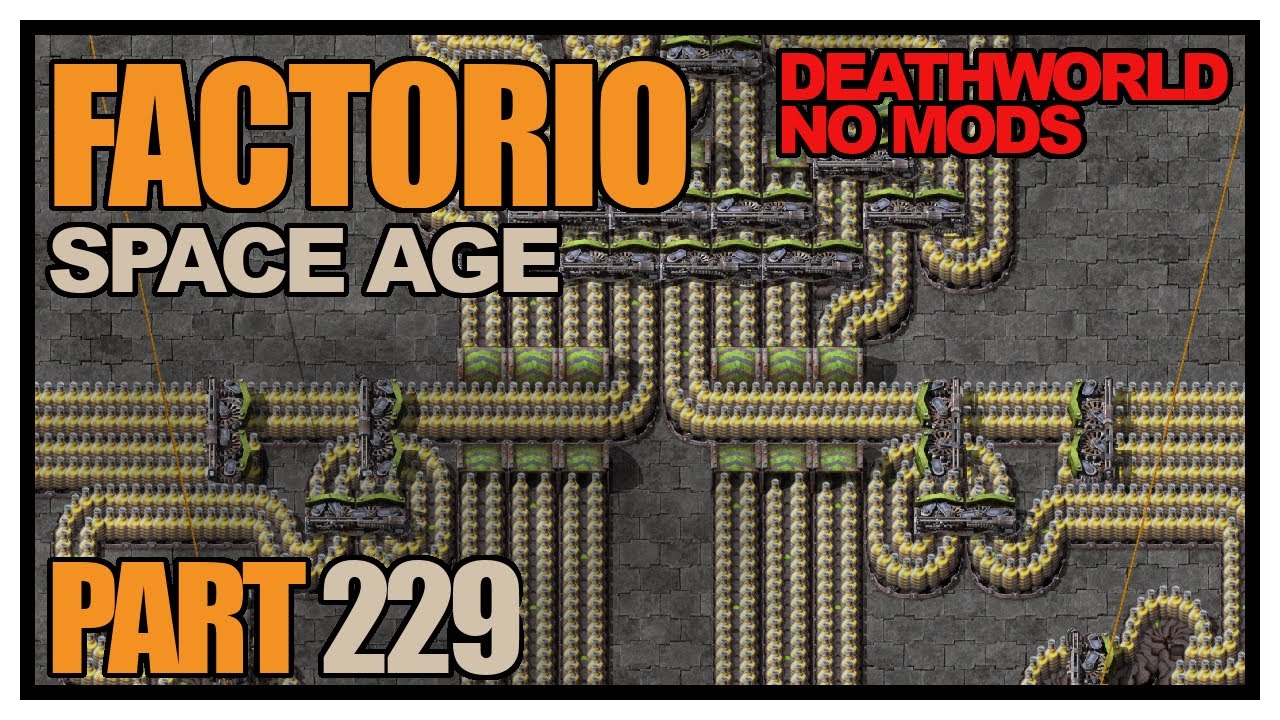 Designing late game yellow science pt2 - Factorio Space Age (Deathworld ...