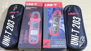 New Uni-T203 + Vs Old Uni-T 203 AC/ DC clamp meter (electricalwall)