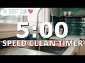 5x5 speed clean timer  the secret slob