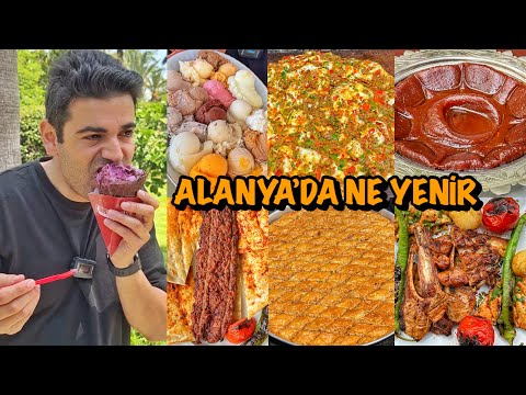 ALANYA’DA 1 GÜNDE NE YENİR!!! BİR GÜNDE DÜNYALARI YEDİM!!!