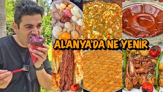 ALANYA’DA 1 GÜNDE NE YENİR!!! BİR GÜNDE DÜNYALARI YEDİM!!!