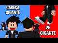 O QUE VOCÊ PREFERE? TER UM PÉ GRANDE OU UMA CABEÇA GRANDE? | Roblox - Would You Rather