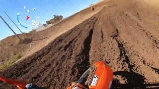 GoPro MX - Hangtown National Track - Battling with some 30 + A class guys