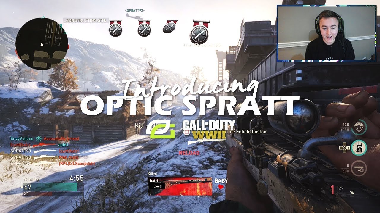 Introducing OpTic Spratt on WWII