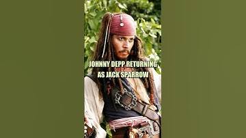 Johnny Depp Returning As Jack Sparrow! #shorts #johnnydepp #jacksparrow