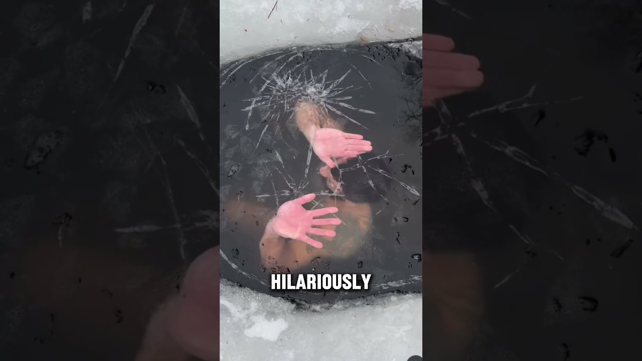 Why You Should Never Swim Under Ice Shorts Skills Mikhailsereda 