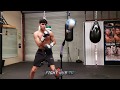 RYAN GARCIA SHOWS OFF IMPRESSIVE DEFENSE ON COBRA BAG - CRACKS IT WITH SPEED & POWER