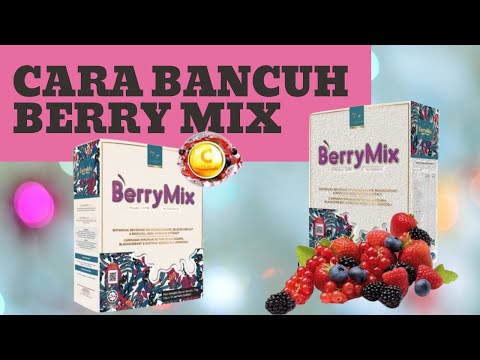 Cara bancuh Berry Mix : salah satu cara c2joyzara