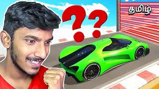 GTA 5 Tamil Gameplay - Impossible Stunt Race in GTA 5 - Fun Race - PARKOUR RACE  Sharp Tamil Gaming
