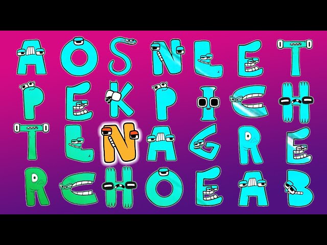 Alphabet Lore All Letters - ePuzzle photo puzzle