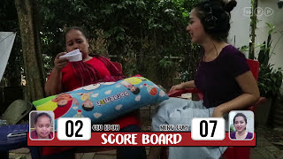 Backwords & Whisper Challenge: Neng Cupita Gobas VS Ceu' Edoh | Seleb on Set