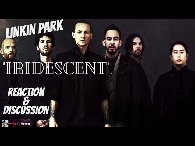 Music Corner: Introducing my Wife to Linkin Park - Iridescent REACTION! class=