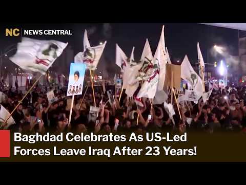 WATCH: Baghdad Residents Celebrate As US-Led Forces Withdraw From Iraq After Two Decades | AC1Z