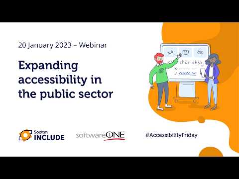 Expanding accessibility in the public sector (SoftwareOne) - 20/01/2023