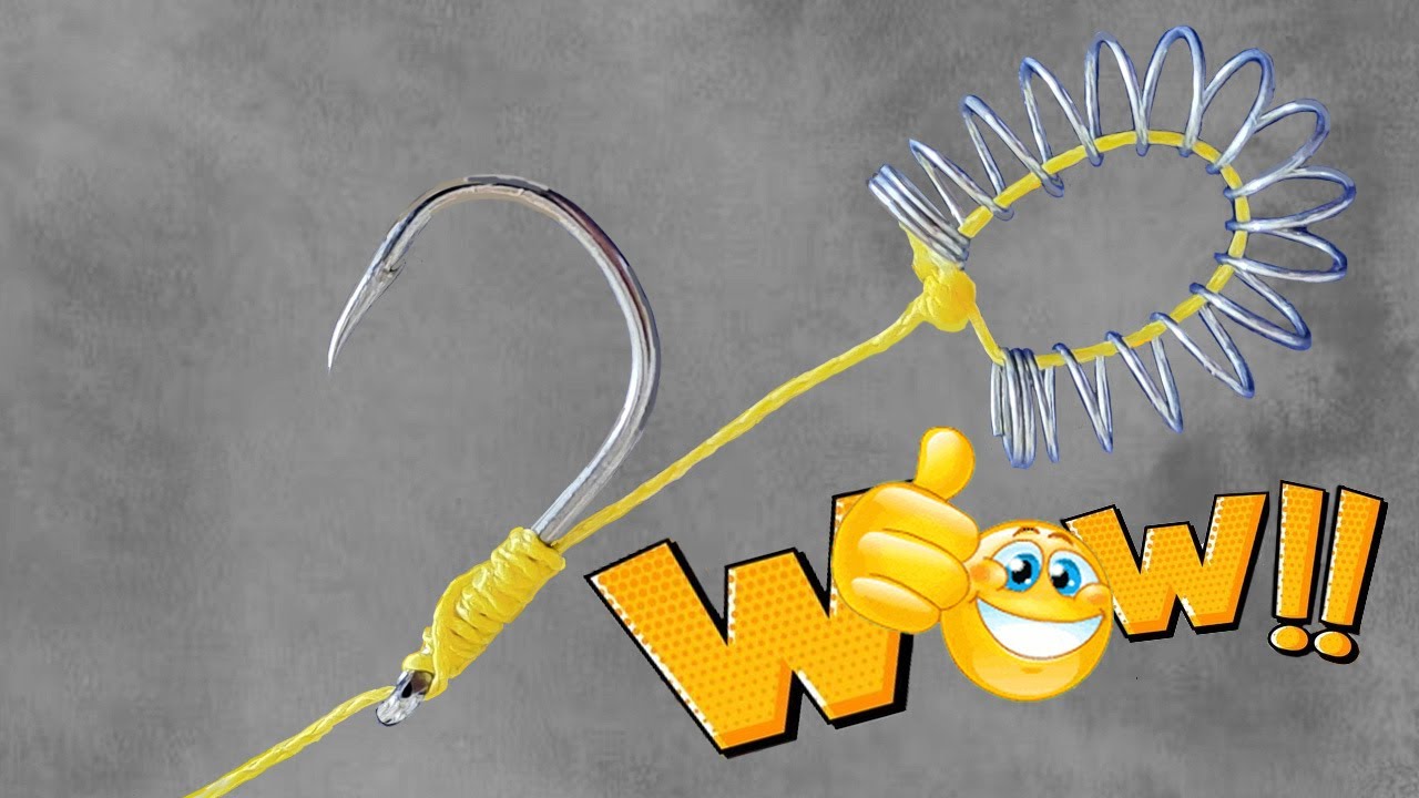 Astuce pêche CARPE [ST] placer un ressort sur un montage cheveu en