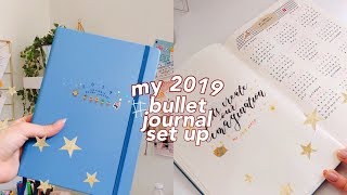 MY 2019 BULLET JOURNAL SET UP