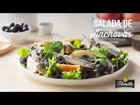 Vídeo: Salada Folhada Com Anchova