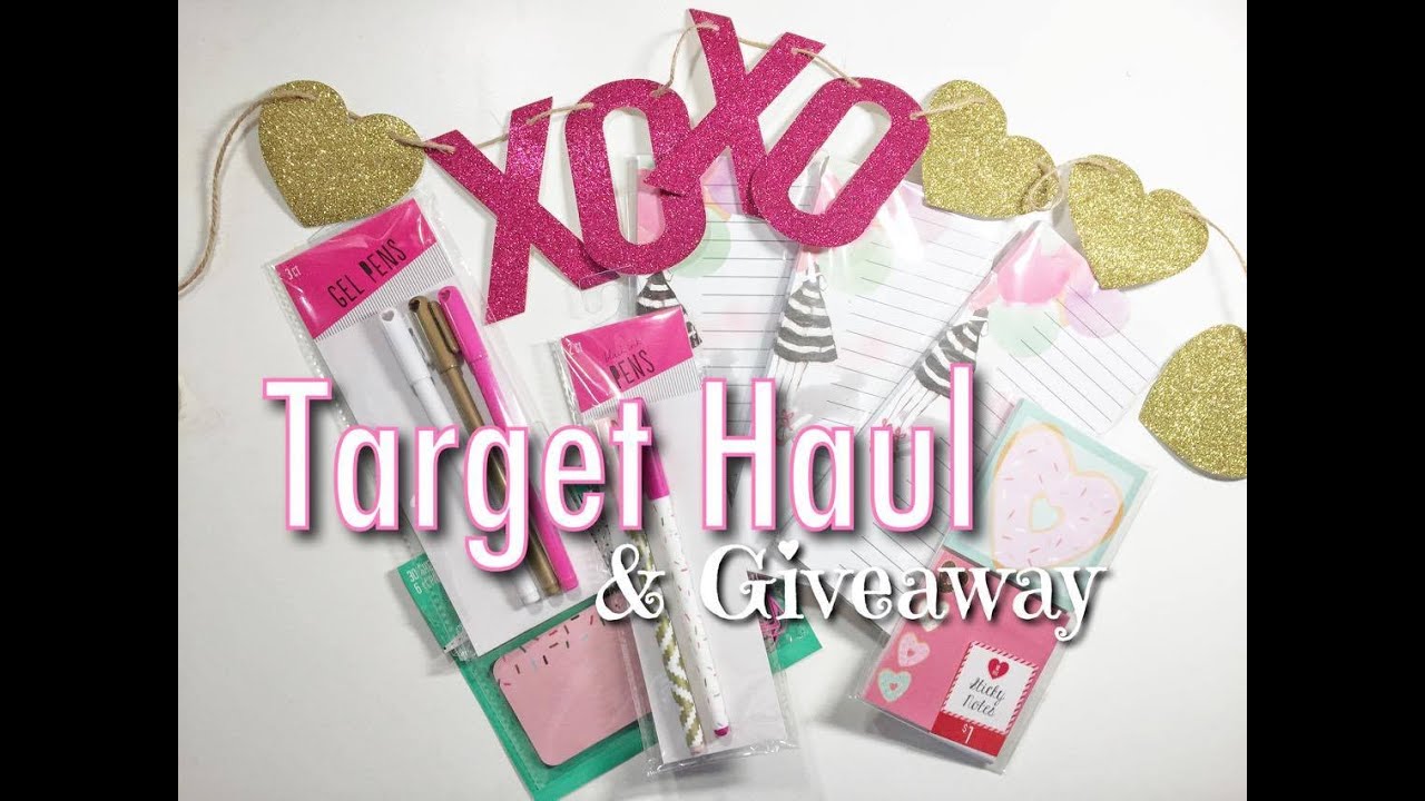 Target Dollar Spot Haul | Giveaway