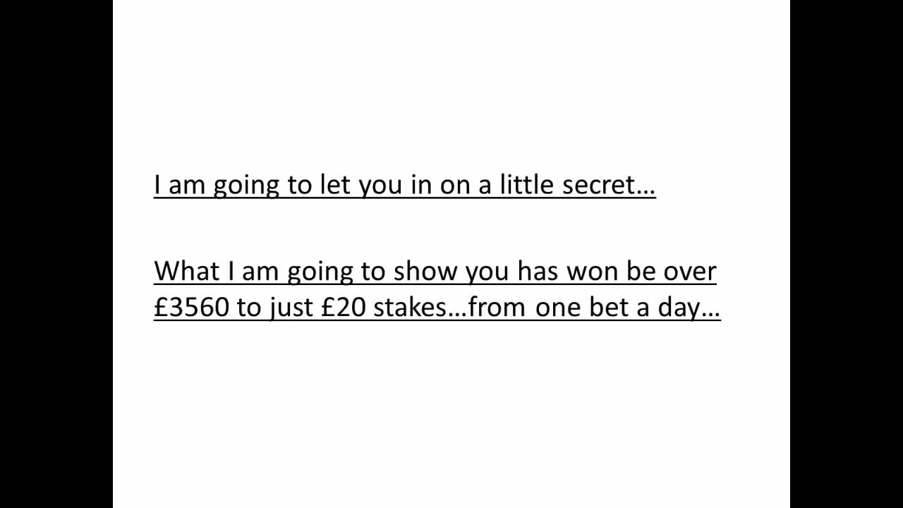Make Money Betting On Horses