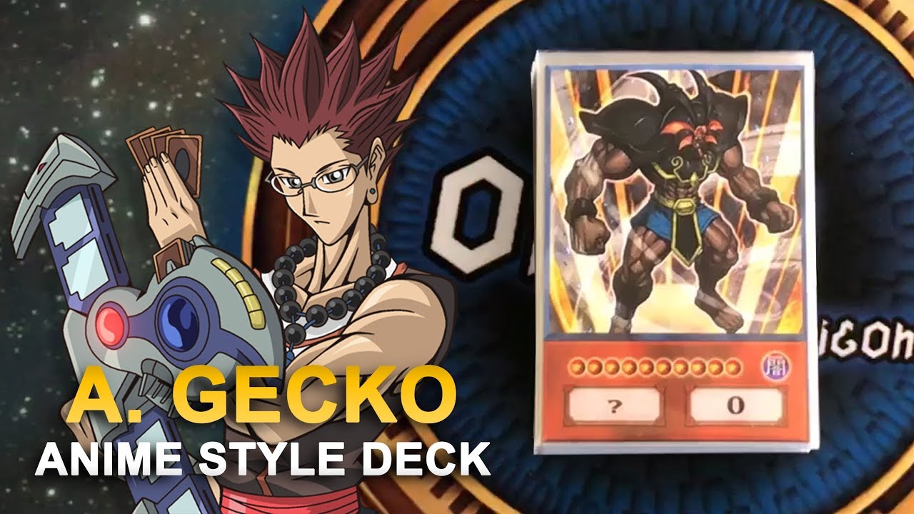 Yugioh Andrian Gecko | Exodia Anime Style Deck Orica