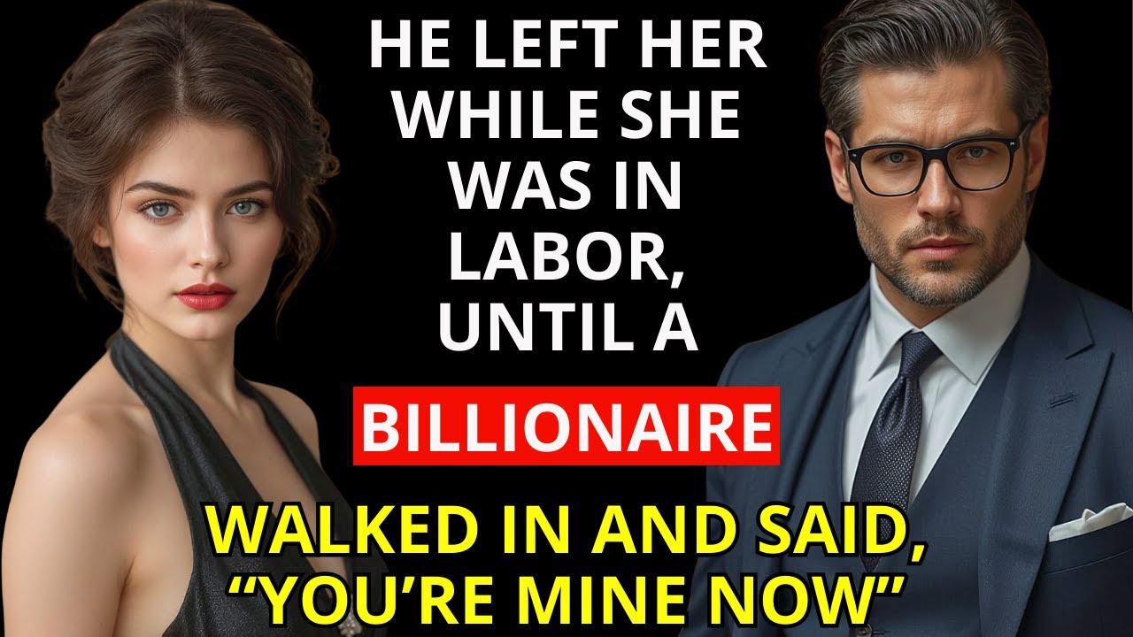 He Left Her While She Was in Labor—Until a Billionaire Walked In and Said, “You’re Mine Now”