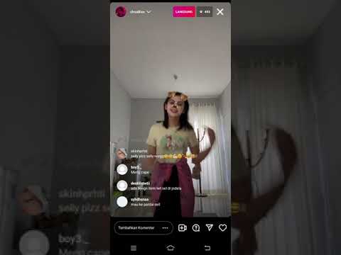 Lagi Liat Live Adek Sandrina Michel Gak Sengaja Aku Vidioin