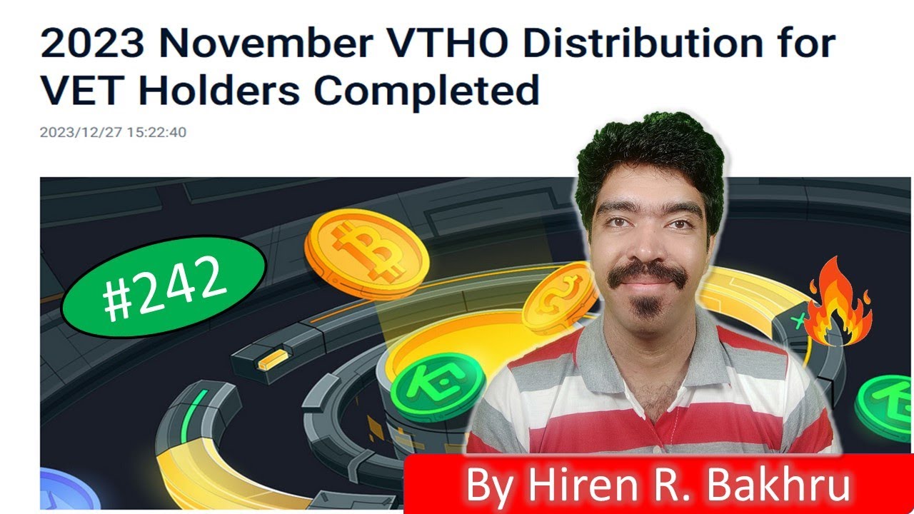 242 Kucoin Announcements 2023 November VTHO Distribution for VET Holders Completed YouTube